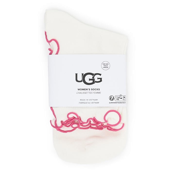 Ugg Women's White Karsyn Crew Socks, Sports Direct