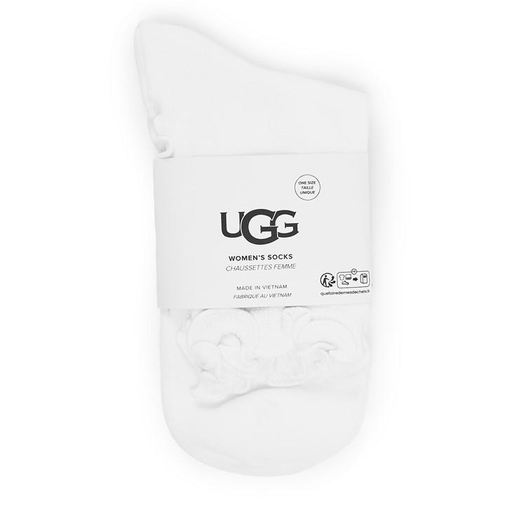 Ugg Women's White Karsyn Crew Socks, Sports Direct
