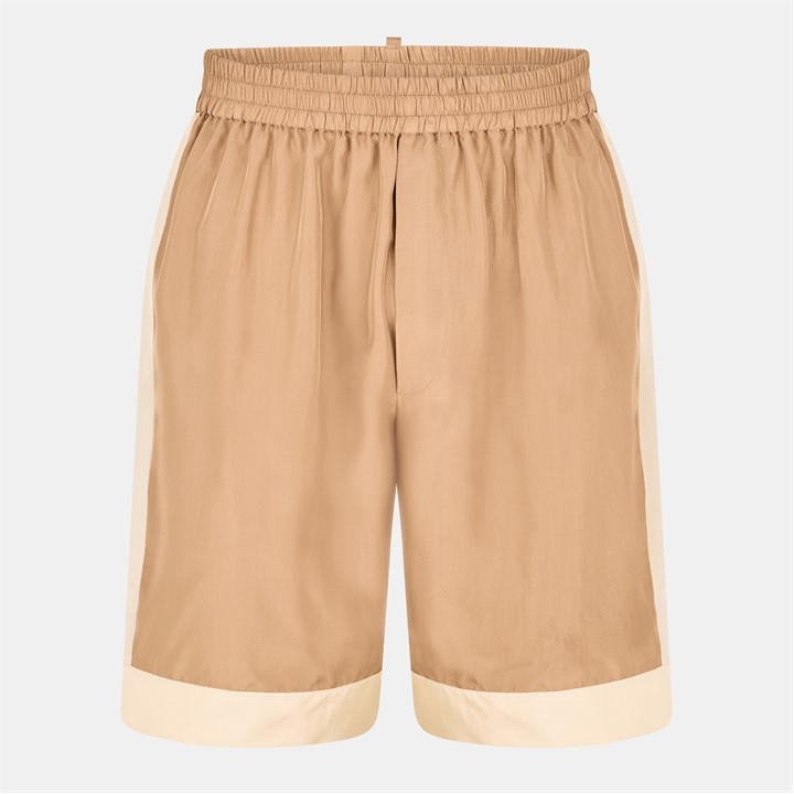 Dsquared2 Men's Beige Dsq Bowling Woven Tracksuit Shorts in Size 32 R, Sports Direct