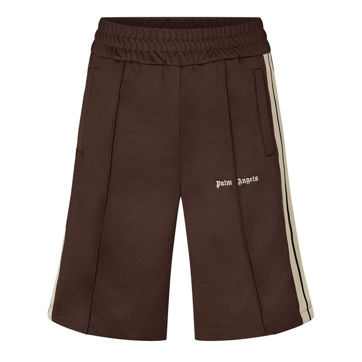 Palm Angels Men's Brown Woven Tracksuit Shorts in Size L, Sports Direct