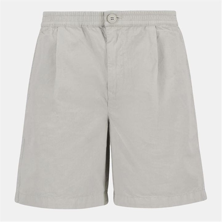 Barbour Men' Cream Rickfell Ripstop Shorts in Size S, Sports Direct