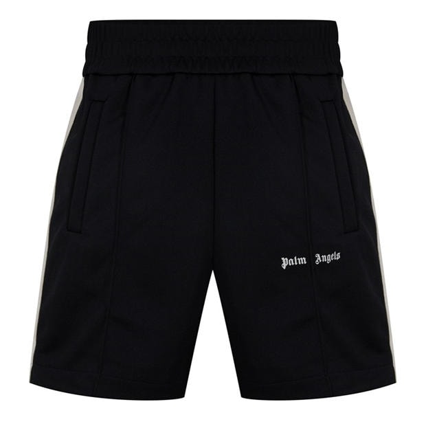 Black/White - PALM ANGELS - Classic Track Shorts