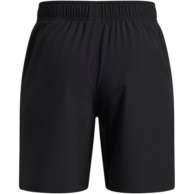 Black/Black - Under Armour - UA Unstoppable Woven Boys Shorts