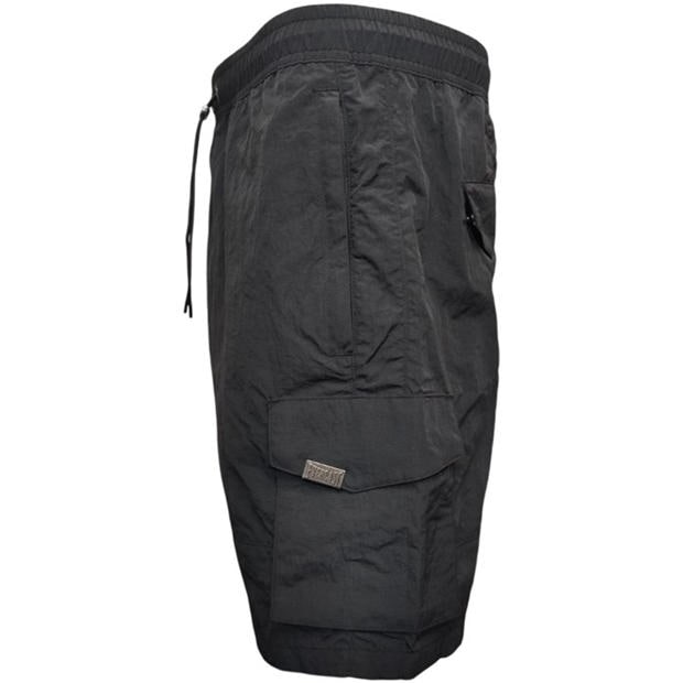 Black - Everlast - Men's Cargo Quick Dry Shorts