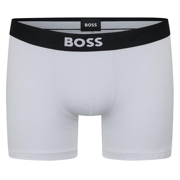 Boss Men' White Boxer Briefs in Size S, Sports Direct