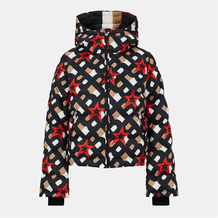 Boss Women's Black Weather Resistant Insulated Ski Jacket in Size 12, Sports Direct