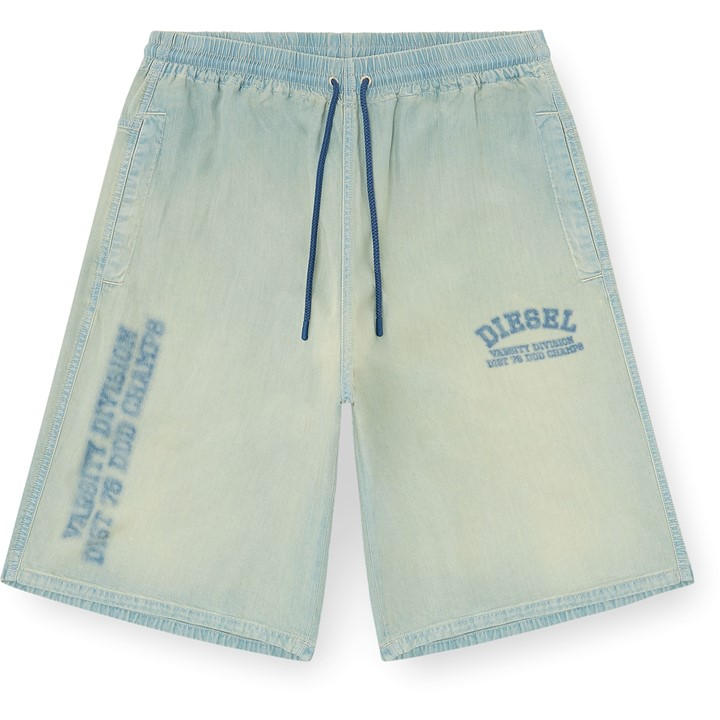 Diesel Men's Blue Woven Tracksuit Shorts in Size M, Sports Direct