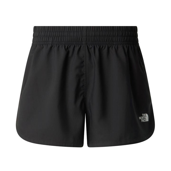 The North Face Girls Black Tnf Flex Woven Short  in Size S, Sports Direct