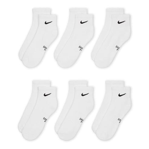 Nike - Everyday Juniors Cushioned Ankle Socks 6 Pairs
