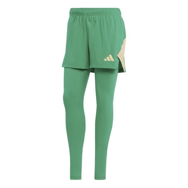 Adidas Women's Green Baselayer Leggings in Size M, Sports Direct