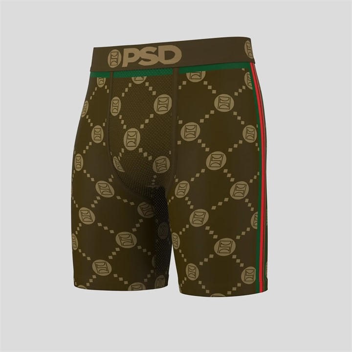 Psd Underwear Men's  Emblem Lux Boxers in Size M, Sports Direct