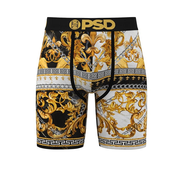 Psd Underwear Men's  Baroque Lux Boxers in Size L, Sports Direct