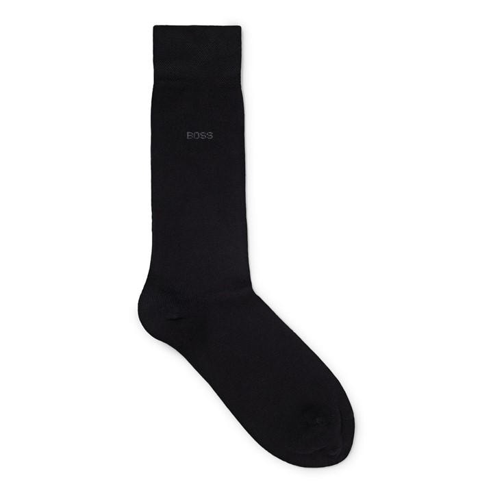 Boss Men's Black Edward Rs Gentle Vi Crew Socks in Size 6 - 12 Months, Sports Direct