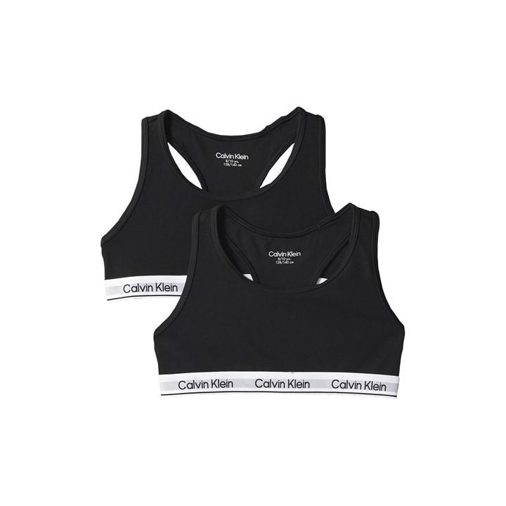 Calvin Klein Girls Black Kids' Non Wired Bralette in Size 9 - 10 Years, Sports Direct