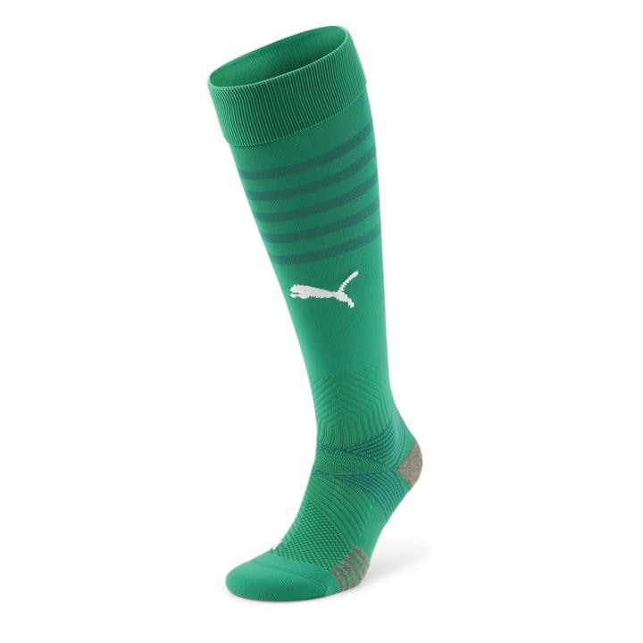 Puma Men's Green Teamfinal Football Socks in Size 6 - 8, Sports Direct
