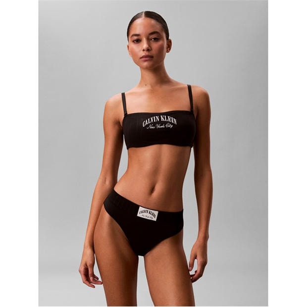 Black - Calvin Klein - Women's Thong