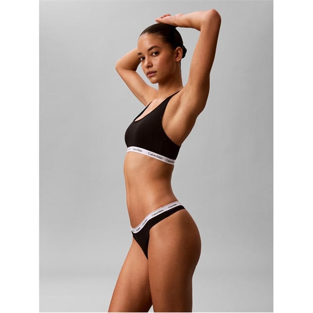 Black - Calvin Klein - Women's Thong