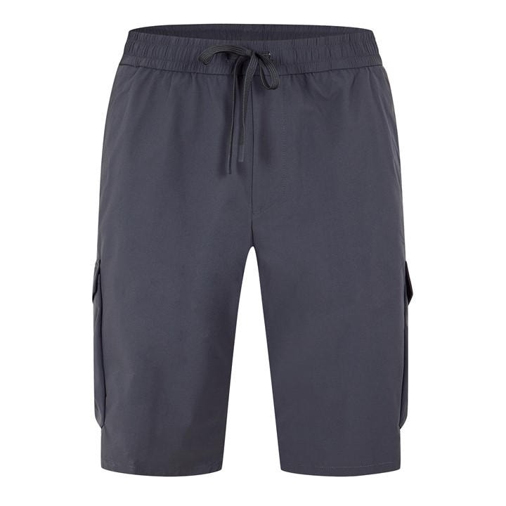 Boss Men's Blue Urbanex Cargo Woven Tracksuit Shorts in Size 4XL, Sports Direct