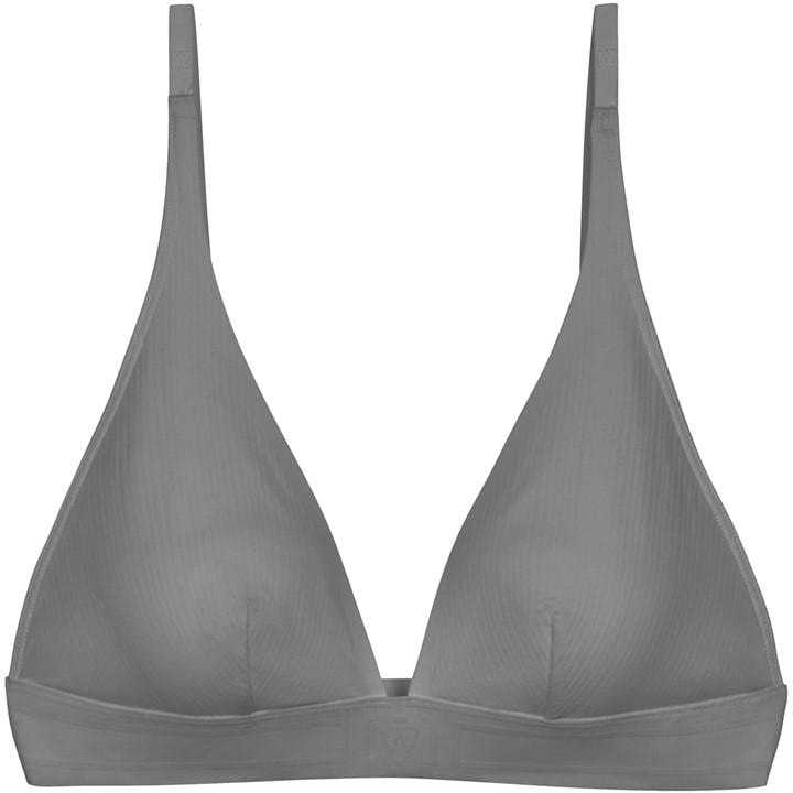 Wolford Women's Grey Beauty Cotton Triangle Bralette in Size 12, Sports Direct