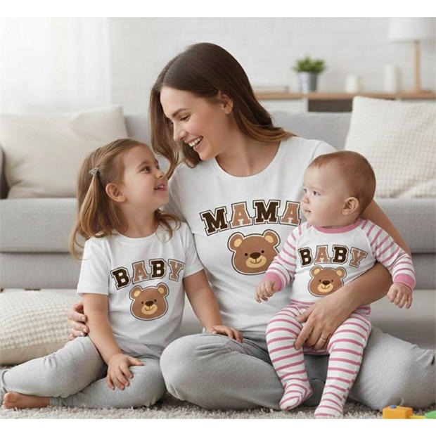 Baby Bear - Linea - Mothers Day Infants Printed PJs