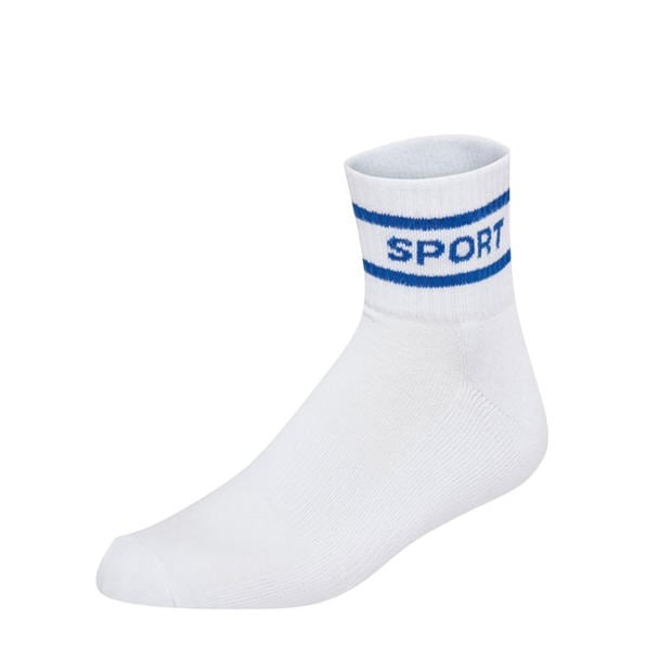 3pk White - DKNY - Mens 3 Pack Sports Socks Apollo