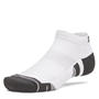 White/Jet Gray - Under Armour - Tech 3 Pack Trainer Socks