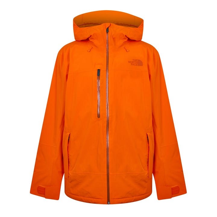The North Face Men's Orange Descendit Tnf Outdoor Ski Jacket in Size XL, Sports Direct