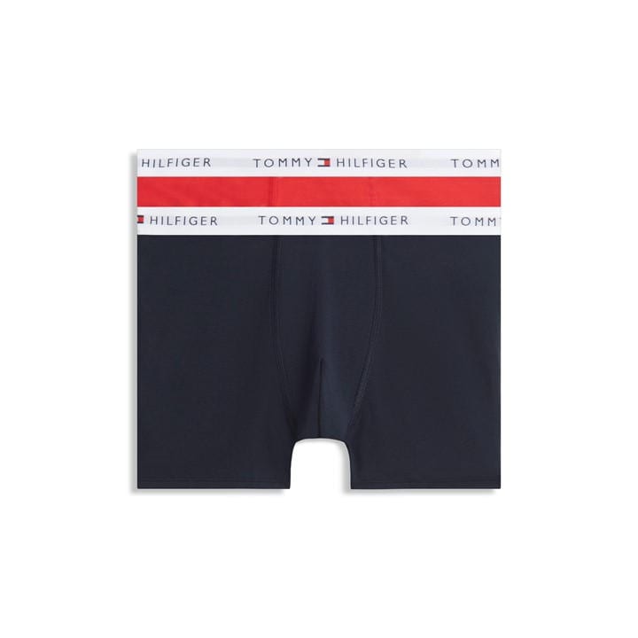Tommy Hilfiger Boys  Tommy 2Pk Boxers Jn64 in Size 7 - 8 Years, Sports Direct