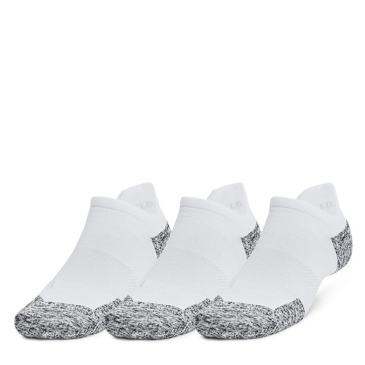 Under Armour Unisex White Armourdry® Run Cushion 3 Pack Adults Large