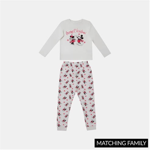 Character - Kids Disney Xmas Family Cotton Pyjamas