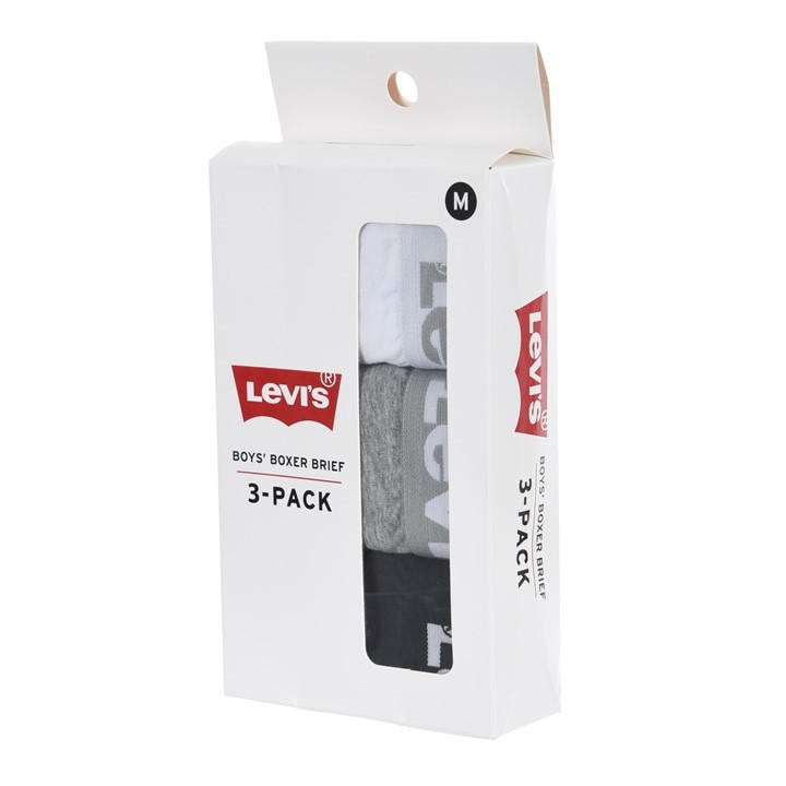 Levis Boys  Kids' 3-Pack Trunks in Size 7 - 8 Years, Sports Direct