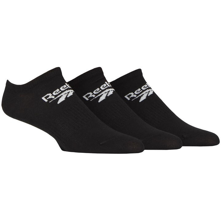 Reebok  Black Core Low Cut Trainer Socks in Size 7 - 11, Sports Direct