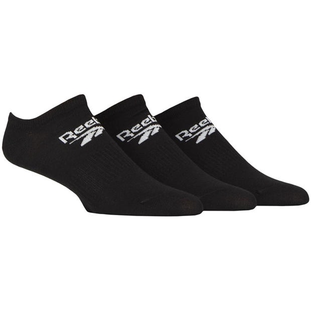 Black - Reebok - Core Low Cut Trainer Socks