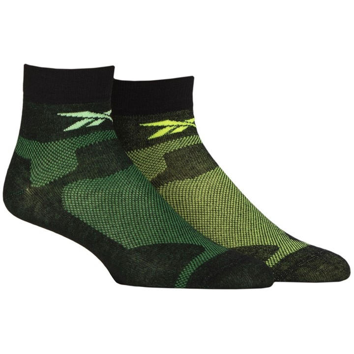 Reebok  Black Technical Sports Light Running Socks in Size 7 - 11, Sports Direct