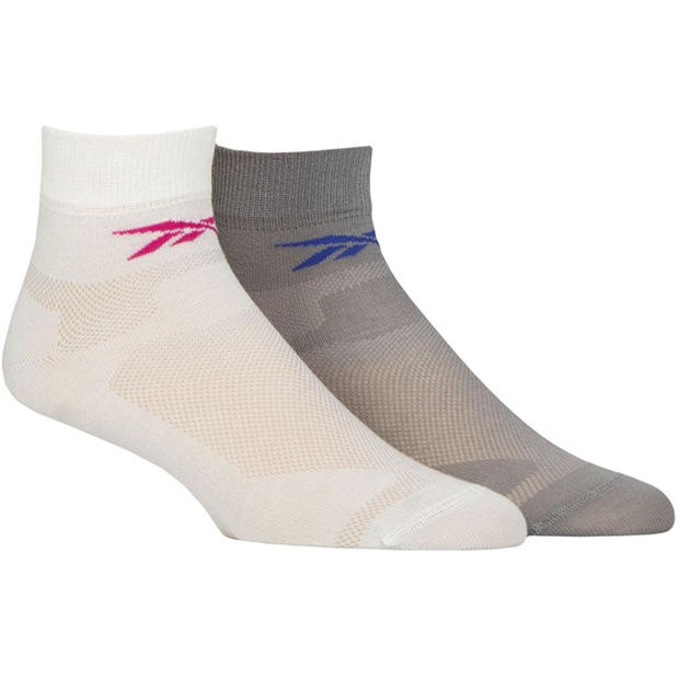 Whi/Grey - Reebok - Technical Sports Light Running Socks