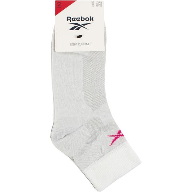 Whi/Grey - Reebok - Technical Sports Light Running Socks