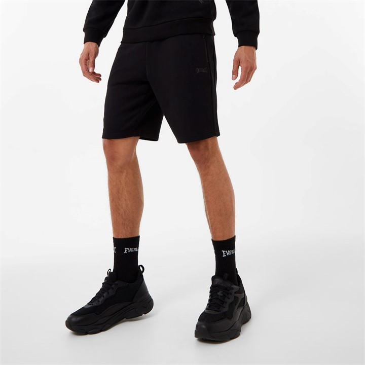 Everlast Men's Black Premium Jersey Shorts in Size M, Sports Direct