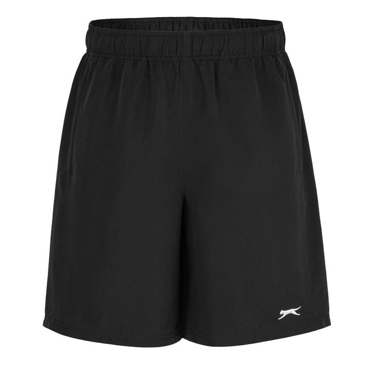 Slazenger Men's Black Woven Shorts in Size L, Sports Direct