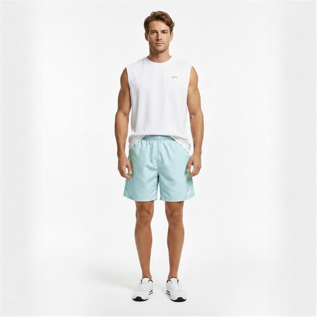 Light Blue - Slazenger - Woven Shorts Mens