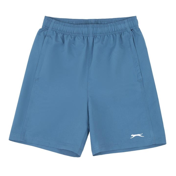 Slazenger Boys Blue Woven Shorts  in Size 11 - 12 Years, Sports Direct
