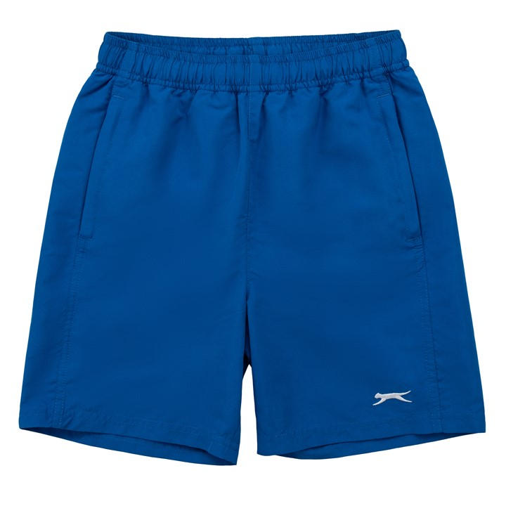 Slazenger Boys Blue Woven Shorts  in Size 9 - 10 Years, Sports Direct