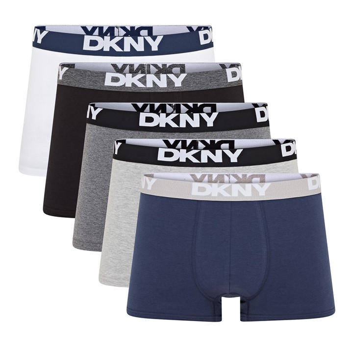 Dkny Men's  5 Pack Trunks Portland in Size M, Sports Direct