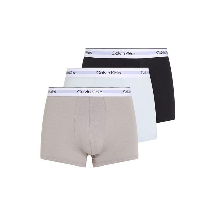 Calvin Klein Men's Grey 3-Pack Logo Trunks in Size XL, Sports Direct