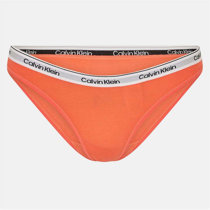 Calvin Klein Women's Pink Logo Thong in Size 12, Sports Direct