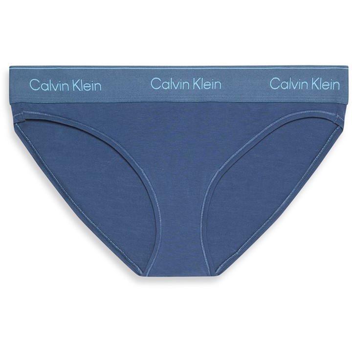 Calvin Klein Women's Blue Logo Brief in Size 12, Sports Direct