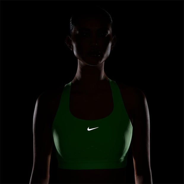 Illusion Green - Nike - Swoosh High Support Women's Padded Adjustable Sports Bra