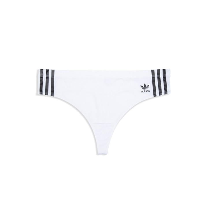 Adidas Originals Women's White Comfort Flex Cotton Thong in Size 16, Sports Direct