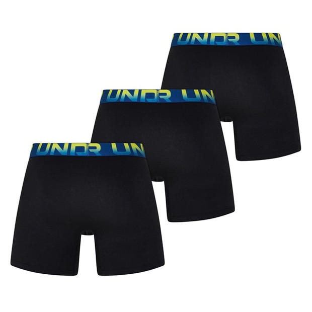 Black Pop - Under Armour - Logo Boxers 3-Pack Mens