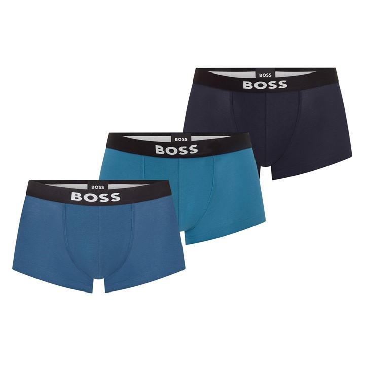 Boss Men's  Bodywear 3 Pack Boxer Briefs With Logo Waistband in Size 2XL, Sports Direct