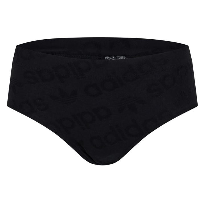 Adidas Originals Women's Black Originals Modern Flex Hipster Brief in Size 16, Sports Direct